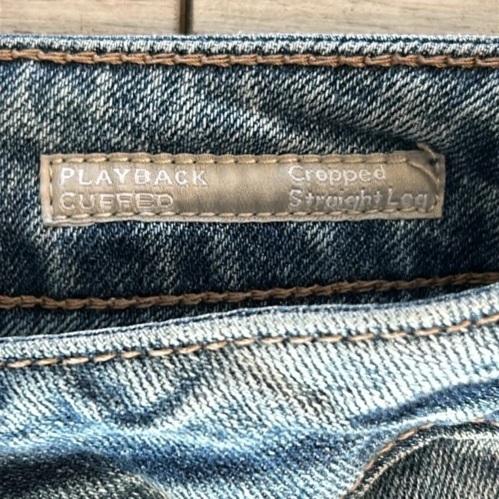Dear John Playback Cropped straight leg jeans size 26